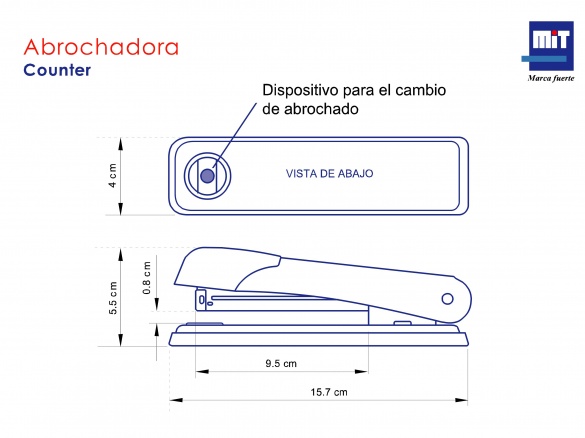 Abrochadora Counter